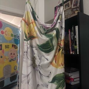 Haute Monde Multicolor Floral Dress